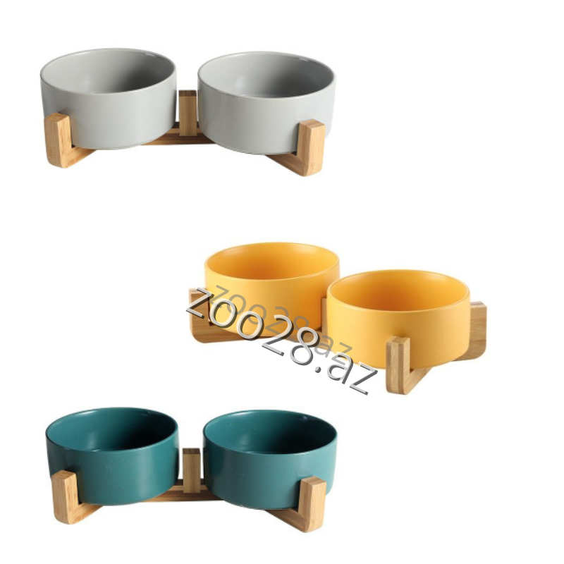 Feed Bowl 2 pc 92 - Cats - Photo 2